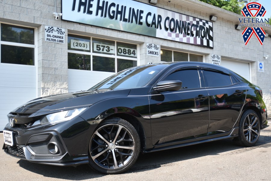 2021 Honda Civic Hatchback Sport CVT, available for sale in Waterbury, Connecticut | Highline Car Connection. Waterbury, Connecticut