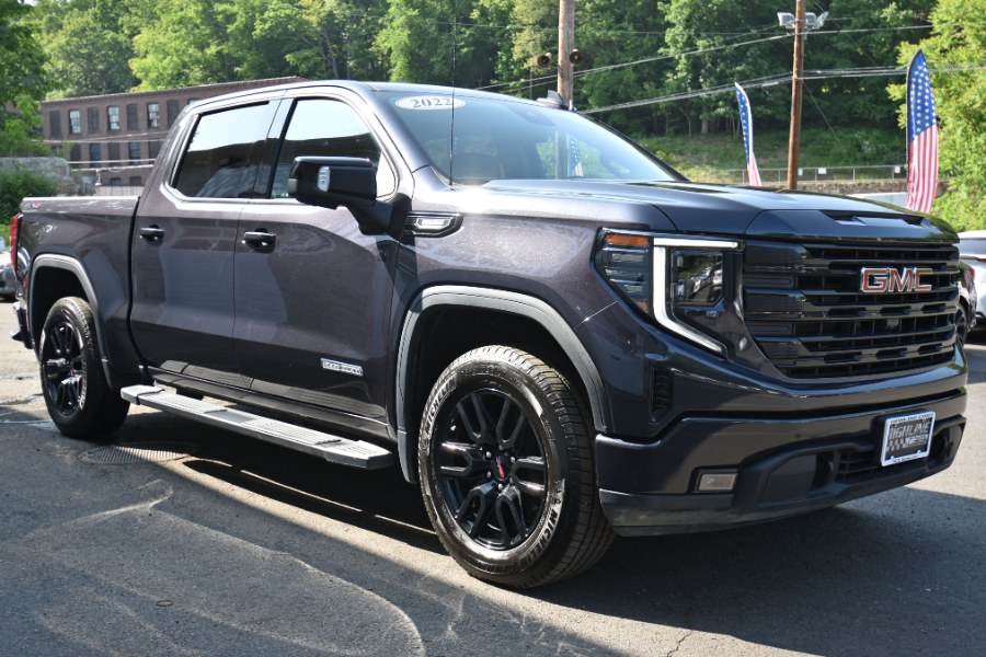 2022 GMC Sierra 1500 4WD Crew Cab 147" Elevation w/3SB, available for sale in Waterbury, Connecticut | Highline Car Connection. Waterbury, Connecticut 2022 GMC Sierra 1500 4WD Crew Cab 147" Elevation w/3SB, available for sale in Waterbury, Connecticut | Highline Car Connection. Waterbury, Connecticut