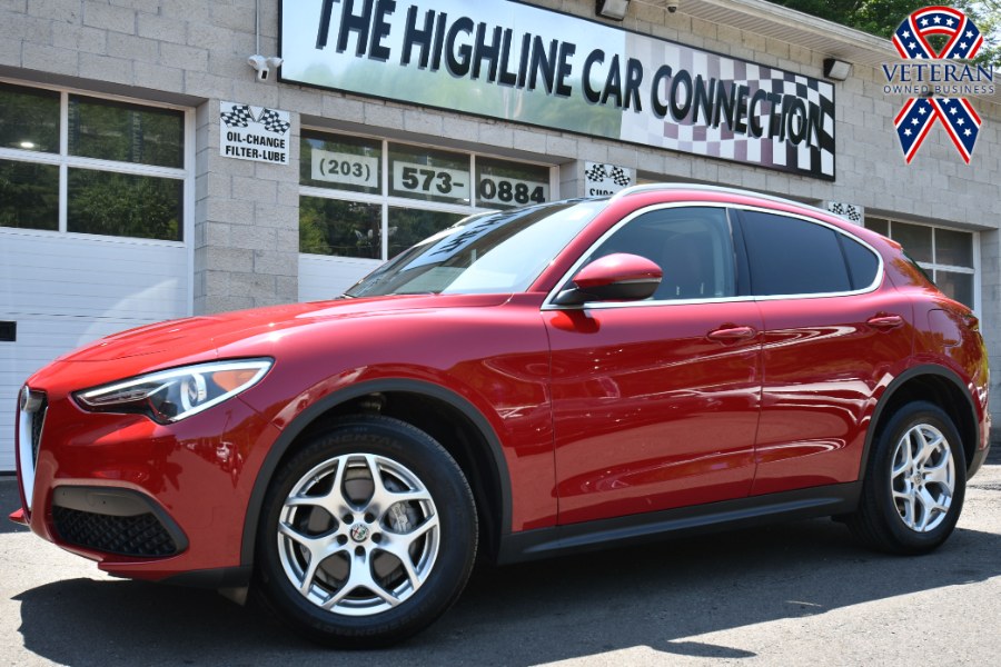 2019 Alfa Romeo Stelvio AWD, available for sale in Waterbury, Connecticut | Highline Car Connection. Waterbury, Connecticut