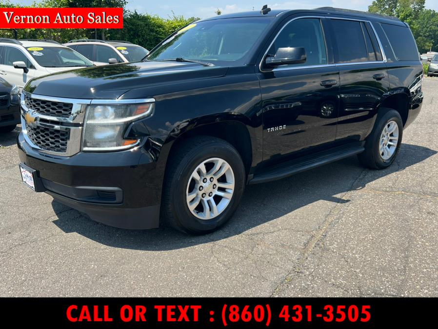 2015 Chevrolet Tahoe 4WD 4dr LT, available for sale in Manchester, Connecticut | Vernon Auto Sale & Service. Manchester, Connecticut