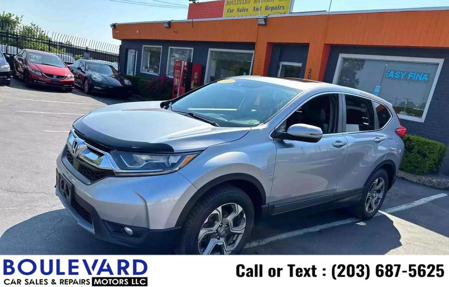 2017 Honda Cr-v EX-L w/Navigation Sport Utility 4D, available for sale in New Haven, Connecticut | Boulevard Motors LLC. New Haven, Connecticut 2017 Honda Cr-v EX-L w/Navigation Sport Utility 4D, available for sale in New Haven, Connecticut | Boulevard Motors LLC. New Haven, Connecticut