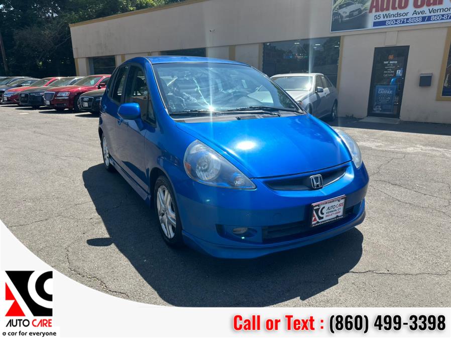 2007 Honda Fit 5dr HB AT Sport, available for sale in Vernon , Connecticut | Auto Care Motors. Vernon , Connecticut