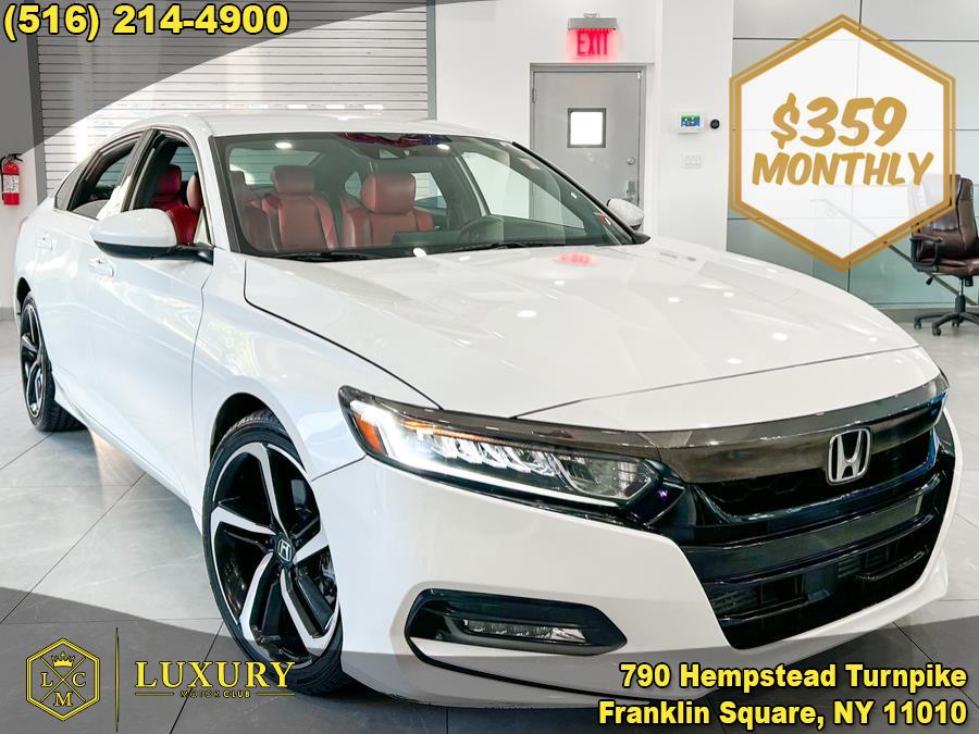 2019 Honda Accord Sedan Sport 1.5T CVT, available for sale in Franklin Square, New York | Luxury Motor Club. Franklin Square, New York