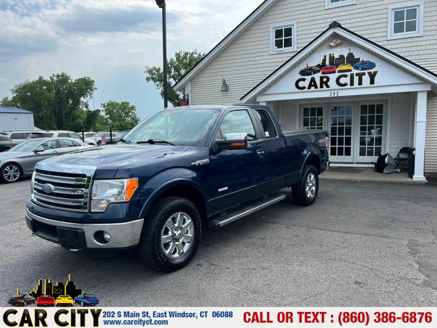 2014 Ford F-150 4WD SuperCab 145" Lariat, available for sale in East Windsor, Connecticut | Car City LLC. East Windsor, Connecticut 2014 Ford F-150 4WD SuperCab 145" Lariat, available for sale in East Windsor, Connecticut | Car City LLC. East Windsor, Connecticut