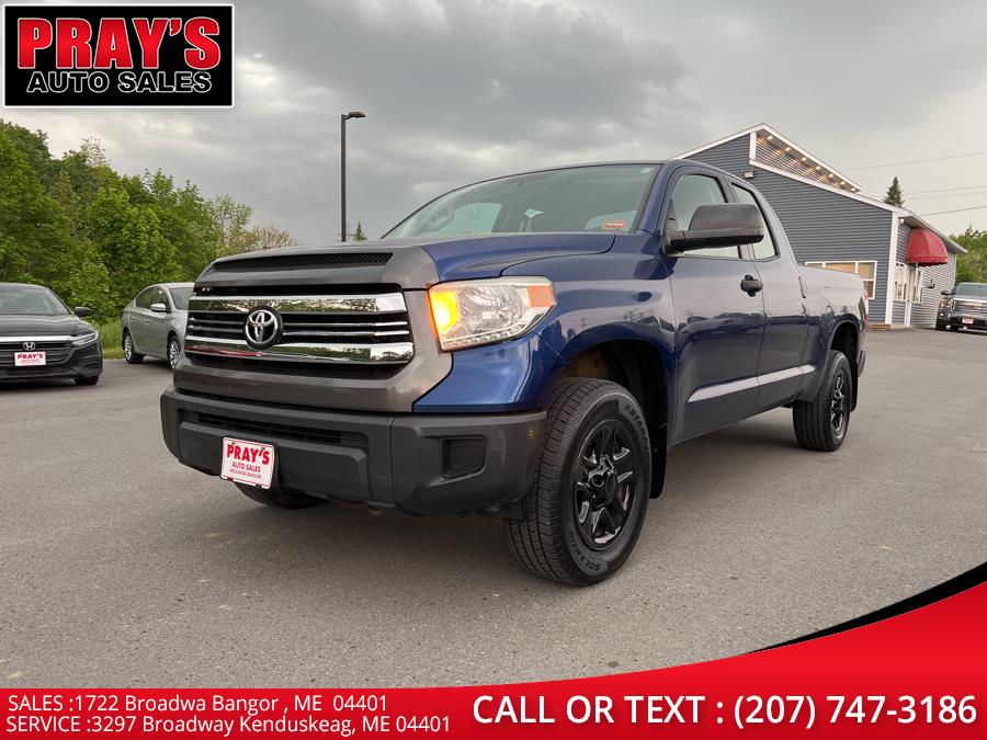 2014 Toyota Tundra 4WD Truck Double Cab 5.7L V8 6-Spd AT SR (Natl), available for sale in Bangor , Maine | Pray's Auto Sales . Bangor , Maine