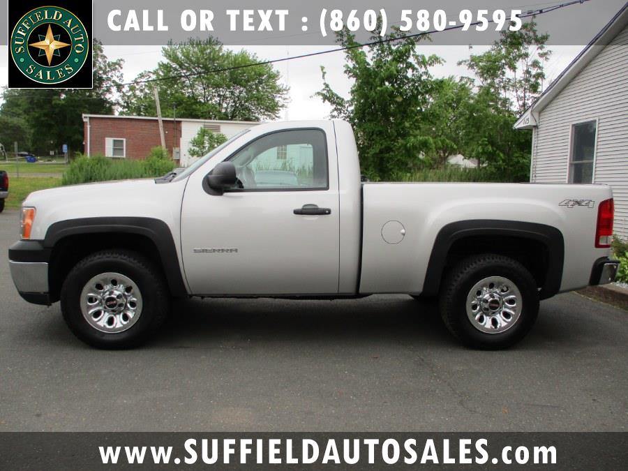 2011 GMC Sierra 1500 4WD Reg Cab 119.0" Work Truck, available for sale in Suffield, Connecticut | Suffield Auto LLC. Suffield, Connecticut 2011 GMC Sierra 1500 4WD Reg Cab 119.0" Work Truck, available for sale in Suffield, Connecticut | Suffield Auto LLC. Suffield, Connecticut