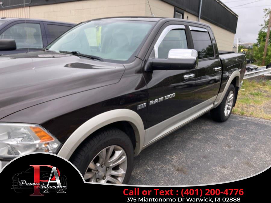 2011 Ram 1500 4WD Crew Cab 140.5" Laramie, available for sale in Warwick, Rhode Island | Premier Automotive Sales. Warwick, Rhode Island 2011 Ram 1500 4WD Crew Cab 140.5" Laramie, available for sale in Warwick, Rhode Island | Premier Automotive Sales. Warwick, Rhode Island