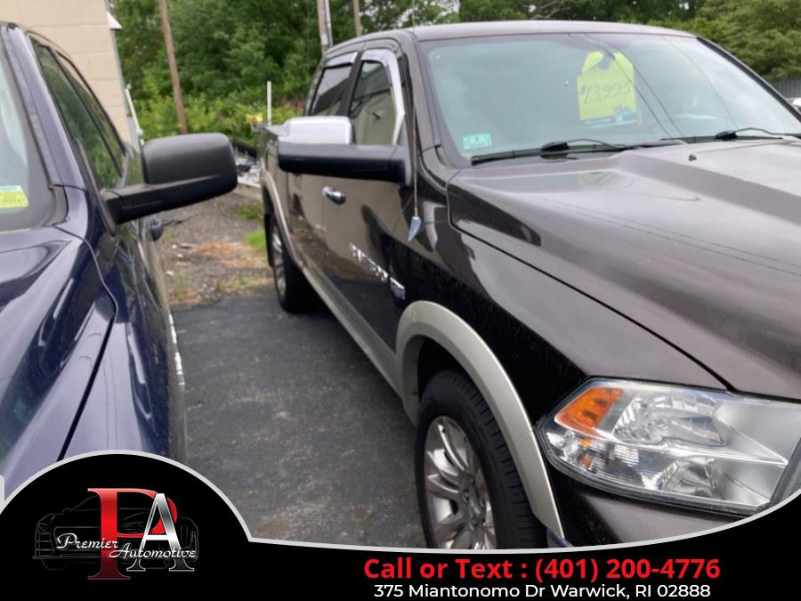 2011 Ram 1500 4WD Crew Cab 140.5" Laramie, available for sale in Warwick, Rhode Island | Premier Automotive Sales. Warwick, Rhode Island 2011 Ram 1500 4WD Crew Cab 140.5" Laramie, available for sale in Warwick, Rhode Island | Premier Automotive Sales. Warwick, Rhode Island