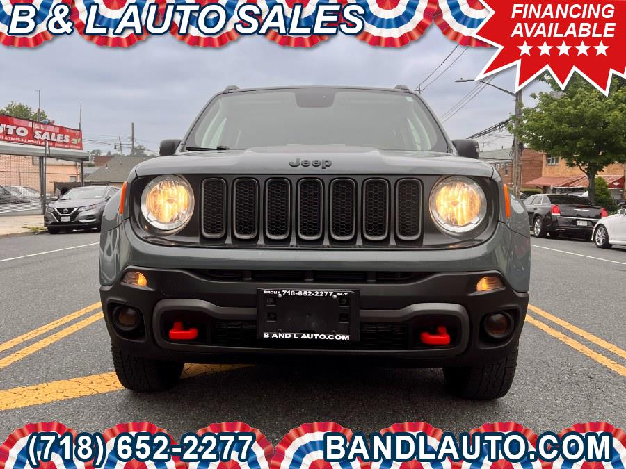 2018 Jeep Renegade Trailhawk 4x4, available for sale in Bronx, New York | B & L Auto Sales LLC. Bronx, New York 2018 Jeep Renegade Trailhawk 4x4, available for sale in Bronx, New York | B & L Auto Sales LLC. Bronx, New York