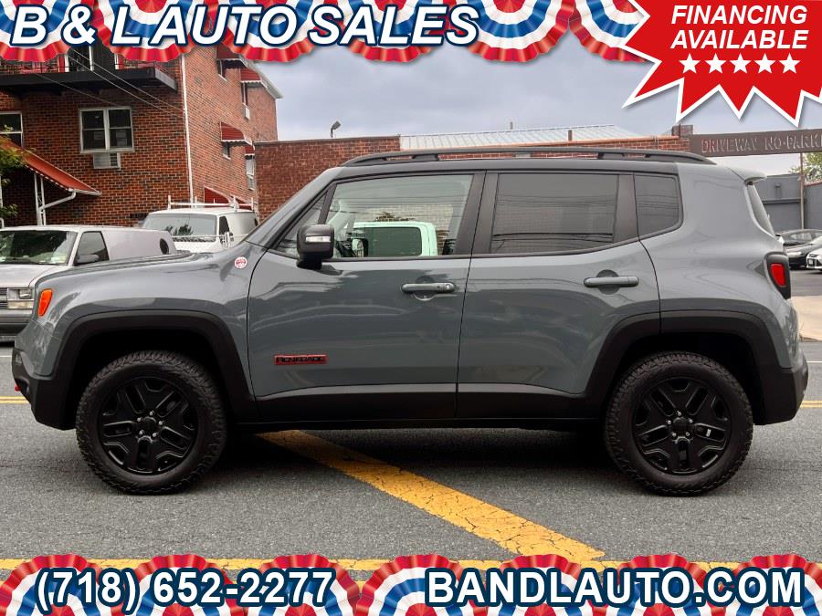2018 Jeep Renegade Trailhawk 4x4, available for sale in Bronx, New York | B & L Auto Sales LLC. Bronx, New York 2018 Jeep Renegade Trailhawk 4x4, available for sale in Bronx, New York | B & L Auto Sales LLC. Bronx, New York