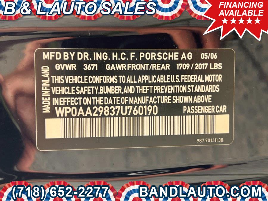 2007 Porsche Cayman 2dr Coupe, available for sale in Bronx, New York | B & L Auto Sales LLC. Bronx, New York 2007 Porsche Cayman 2dr Coupe, available for sale in Bronx, New York | B & L Auto Sales LLC. Bronx, New York