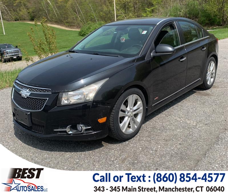 2014 Chevrolet Cruze 4dr Sdn LTZ, available for sale in Manchester, Connecticut | Best Auto Sales LLC. Manchester, Connecticut
