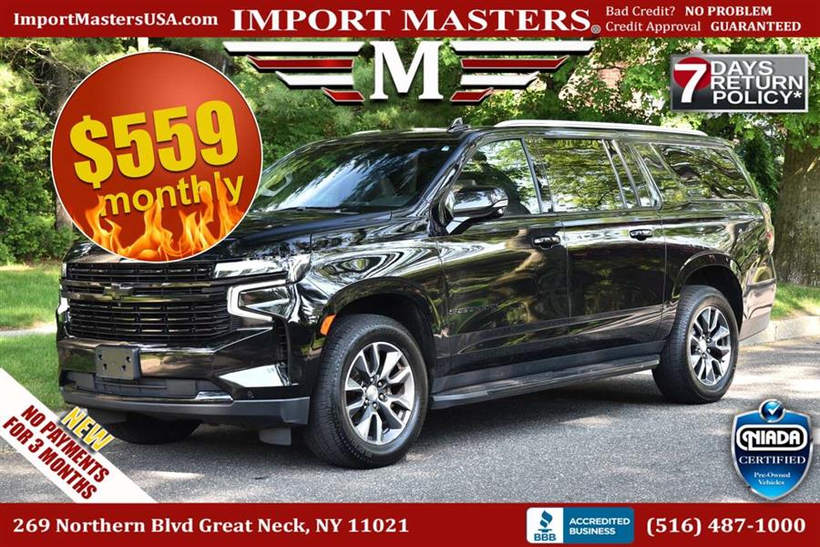 2021 Chevrolet Suburban LT 4x4 4dr SUV, available for sale in Great Neck, New York | Camy Cars. Great Neck, New York 2021 Chevrolet Suburban LT 4x4 4dr SUV, available for sale in Great Neck, New York | Camy Cars. Great Neck, New York