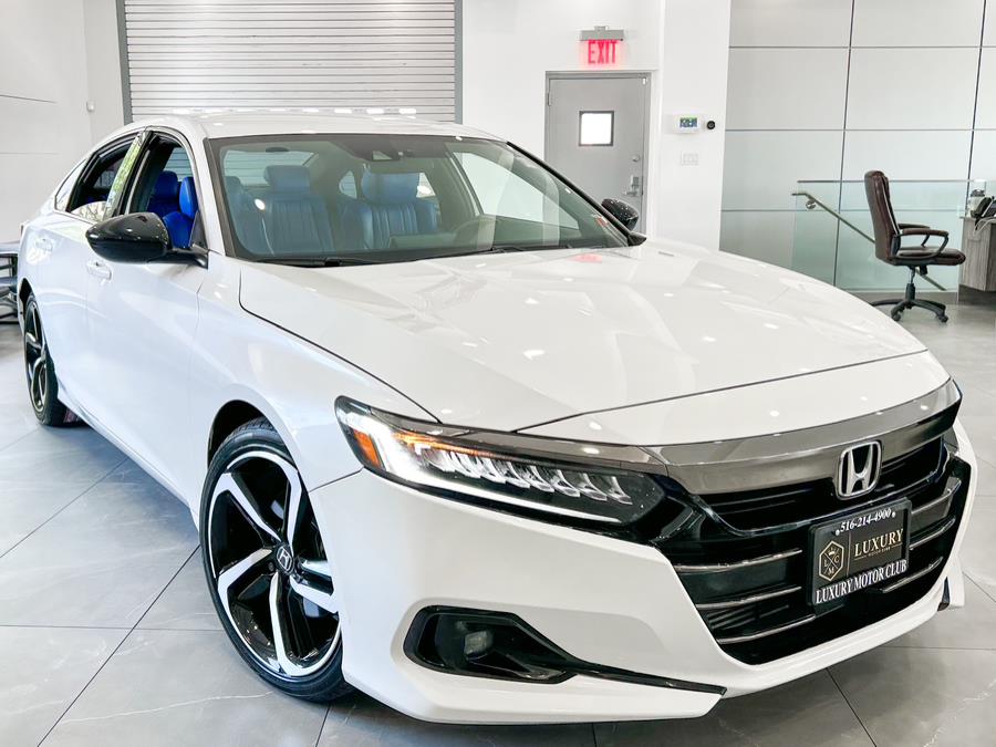 2021 Honda Accord Sedan Sport 1.5T CVT, available for sale in Franklin Square, New York | Luxury Motor Club. Franklin Square, New York 2021 Honda Accord Sedan Sport 1.5T CVT, available for sale in Franklin Square, New York | Luxury Motor Club. Franklin Square, New York