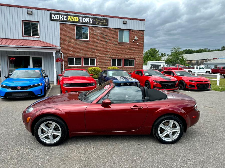 2006 Mazda MX-5 Miata 2dr Conv MX-5, available for sale in South Windsor, Connecticut | Mike And Tony Auto Sales, Inc. South Windsor, Connecticut 2006 Mazda MX-5 Miata 2dr Conv MX-5, available for sale in South Windsor, Connecticut | Mike And Tony Auto Sales, Inc. South Windsor, Connecticut