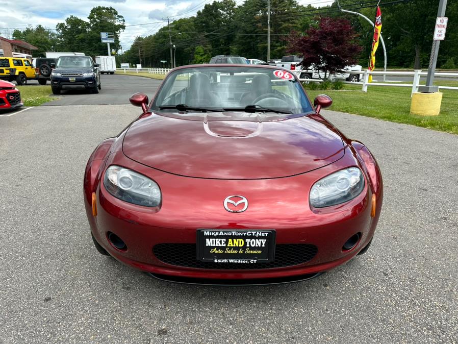 2006 Mazda MX-5 Miata 2dr Conv MX-5, available for sale in South Windsor, Connecticut | Mike And Tony Auto Sales, Inc. South Windsor, Connecticut 2006 Mazda MX-5 Miata 2dr Conv MX-5, available for sale in South Windsor, Connecticut | Mike And Tony Auto Sales, Inc. South Windsor, Connecticut