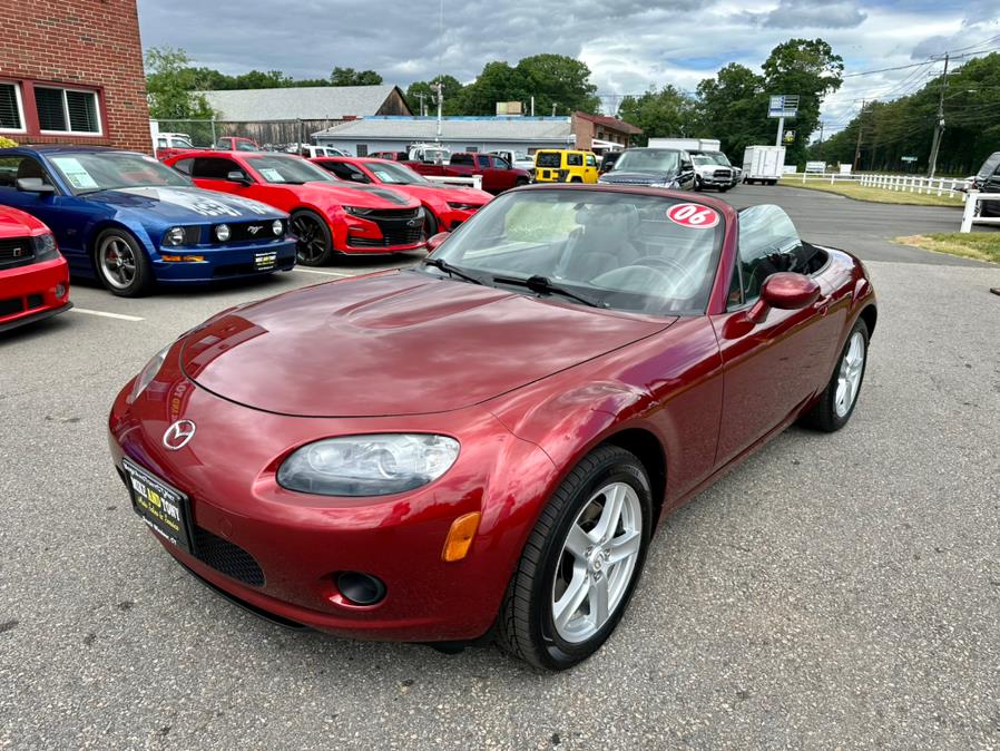 2006 Mazda MX-5 Miata 2dr Conv MX-5, available for sale in South Windsor, Connecticut | Mike And Tony Auto Sales, Inc. South Windsor, Connecticut 2006 Mazda MX-5 Miata 2dr Conv MX-5, available for sale in South Windsor, Connecticut | Mike And Tony Auto Sales, Inc. South Windsor, Connecticut