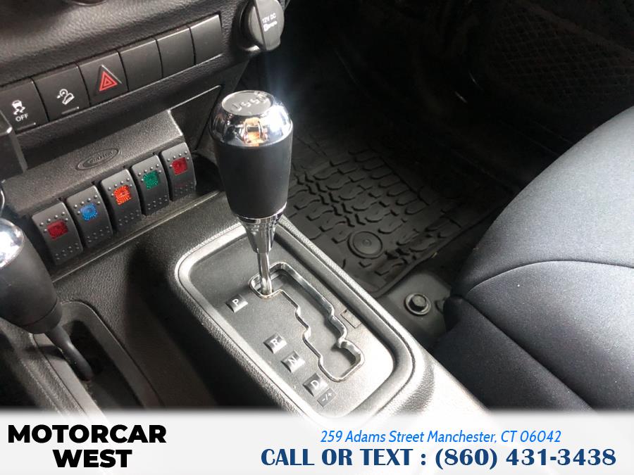 2016 Jeep Wrangler Unlimited 4WD 4dr Sport, available for sale in Manchester, Connecticut | Motorcar West. Manchester, Connecticut 2016 Jeep Wrangler Unlimited 4WD 4dr Sport, available for sale in Manchester, Connecticut | Motorcar West. Manchester, Connecticut