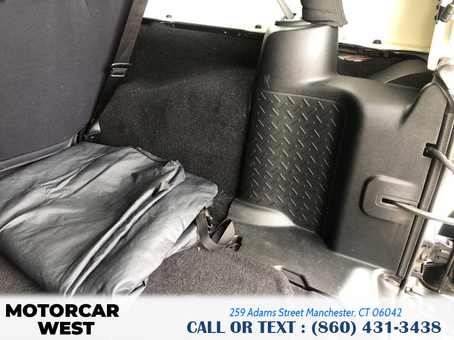 2016 Jeep Wrangler Unlimited 4WD 4dr Sport, available for sale in Manchester, Connecticut | Motorcar West. Manchester, Connecticut 2016 Jeep Wrangler Unlimited 4WD 4dr Sport, available for sale in Manchester, Connecticut | Motorcar West. Manchester, Connecticut