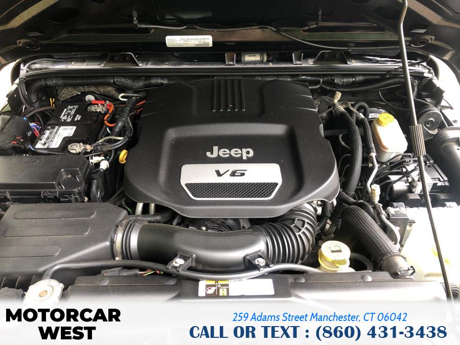 2016 Jeep Wrangler Unlimited 4WD 4dr Sport, available for sale in Manchester, Connecticut | Motorcar West. Manchester, Connecticut 2016 Jeep Wrangler Unlimited 4WD 4dr Sport, available for sale in Manchester, Connecticut | Motorcar West. Manchester, Connecticut