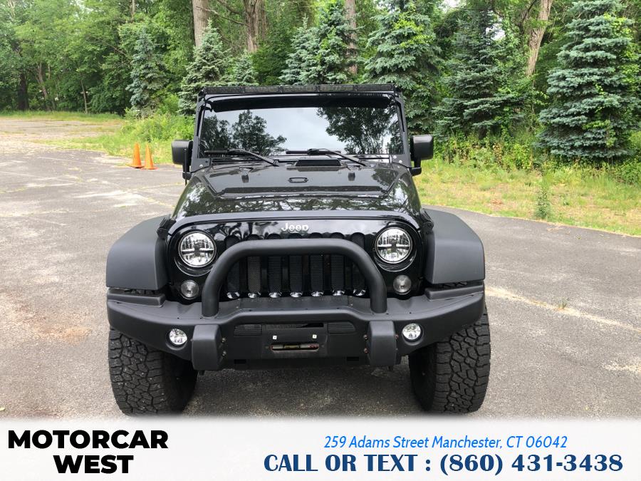2016 Jeep Wrangler Unlimited 4WD 4dr Sport, available for sale in Manchester, Connecticut | Motorcar West. Manchester, Connecticut 2016 Jeep Wrangler Unlimited 4WD 4dr Sport, available for sale in Manchester, Connecticut | Motorcar West. Manchester, Connecticut