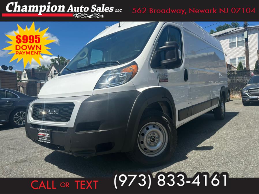 2021 Ram ProMaster Cargo Van 2500 High Roof 159" WB, available for sale in Newark, New Jersey | Champion Auto Sales. Newark, New Jersey 2021 Ram ProMaster Cargo Van 2500 High Roof 159" WB, available for sale in Newark, New Jersey | Champion Auto Sales. Newark, New Jersey