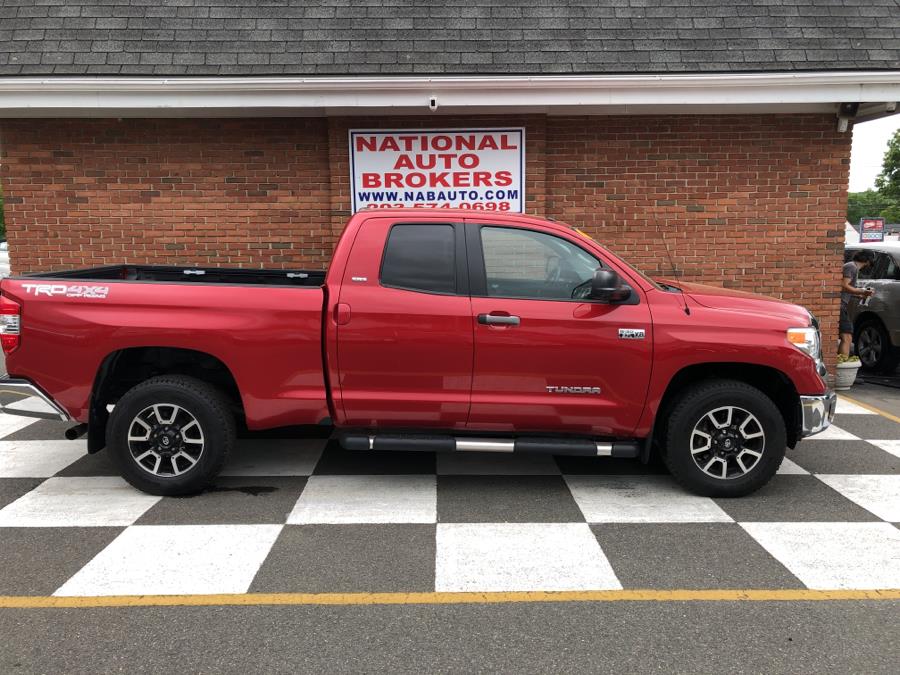 2016 Toyota Tundra 4WD Truck Double Cab 5.7L SR5, available for sale in Waterbury, Connecticut | National Auto Brokers, Inc.. Waterbury, Connecticut