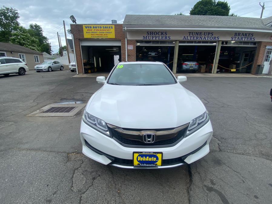2016 Honda Accord Coupe 2dr I4 CVT EX-L, available for sale in Hartford, Connecticut | VEB Auto Sales. Hartford, Connecticut 2016 Honda Accord Coupe 2dr I4 CVT EX-L, available for sale in Hartford, Connecticut | VEB Auto Sales. Hartford, Connecticut