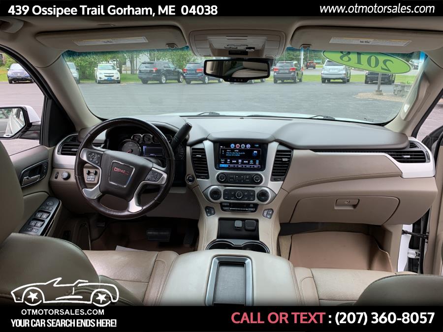 2018 GMC Yukon XL 4WD 4dr SLT, available for sale in Gorham, Maine | Ossipee Trail Motor Sales. Gorham, Maine 2018 GMC Yukon XL 4WD 4dr SLT, available for sale in Gorham, Maine | Ossipee Trail Motor Sales. Gorham, Maine