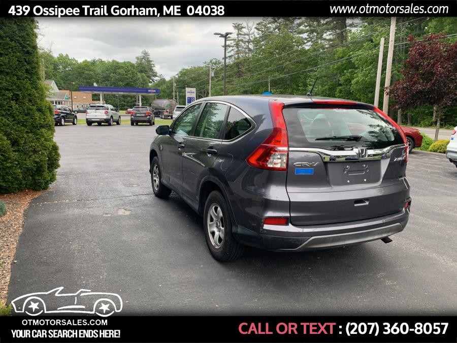 2015 Honda CR-V AWD 5dr LX, available for sale in Gorham, Maine | Ossipee Trail Motor Sales. Gorham, Maine 2015 Honda CR-V AWD 5dr LX, available for sale in Gorham, Maine | Ossipee Trail Motor Sales. Gorham, Maine