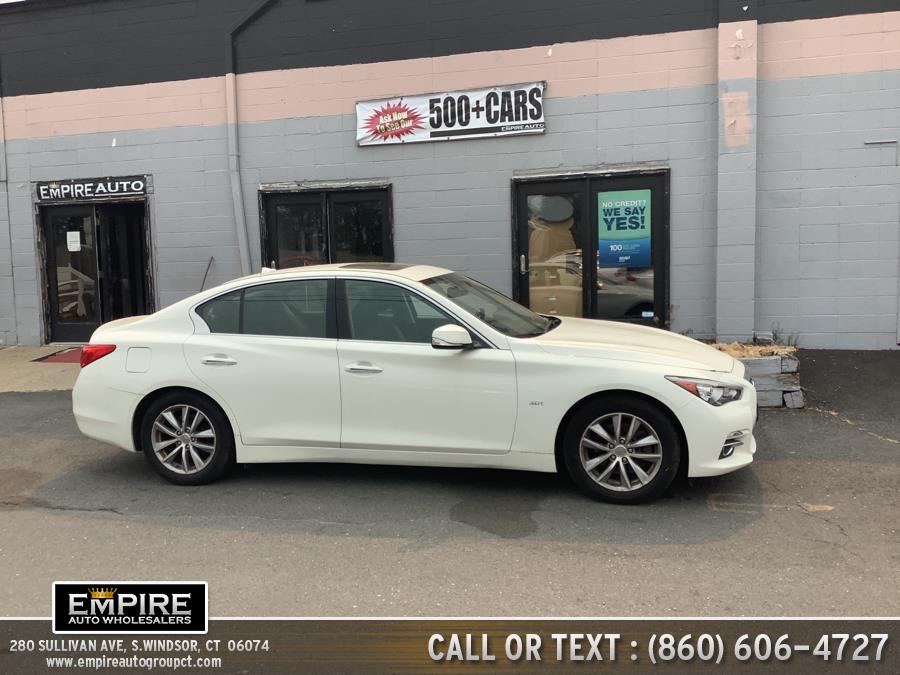 2017 INFINITI Q50 3.0t Sport RWD, available for sale in S.Windsor, Connecticut | Empire Auto Wholesalers. S.Windsor, Connecticut