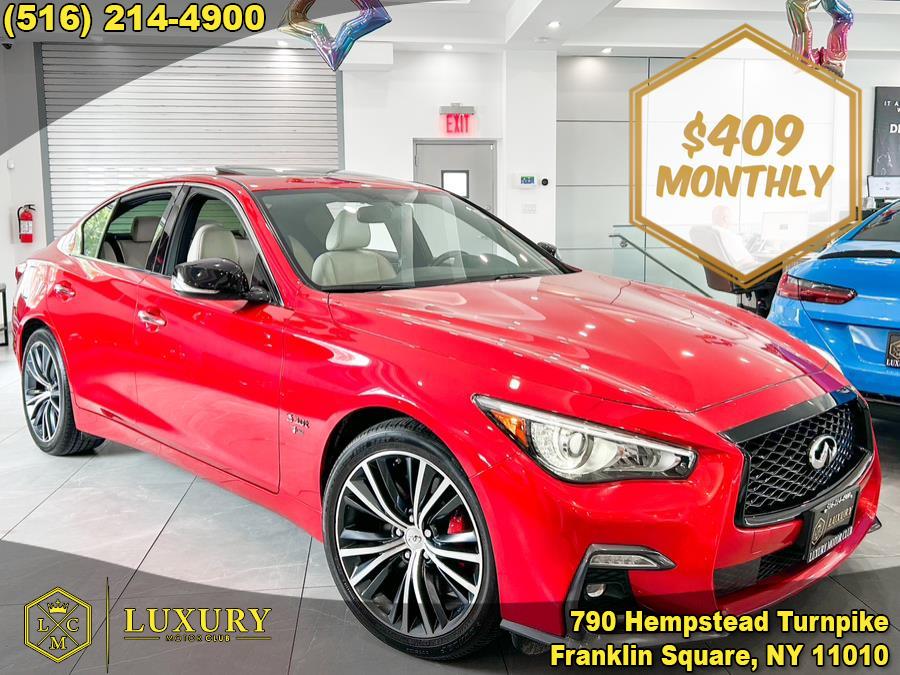 2019 INFINITI Q50 RED SPORT 400 AWD, available for sale in Franklin Square, New York | Luxury Motor Club. Franklin Square, New York 2019 INFINITI Q50 RED SPORT 400 AWD, available for sale in Franklin Square, New York | Luxury Motor Club. Franklin Square, New York