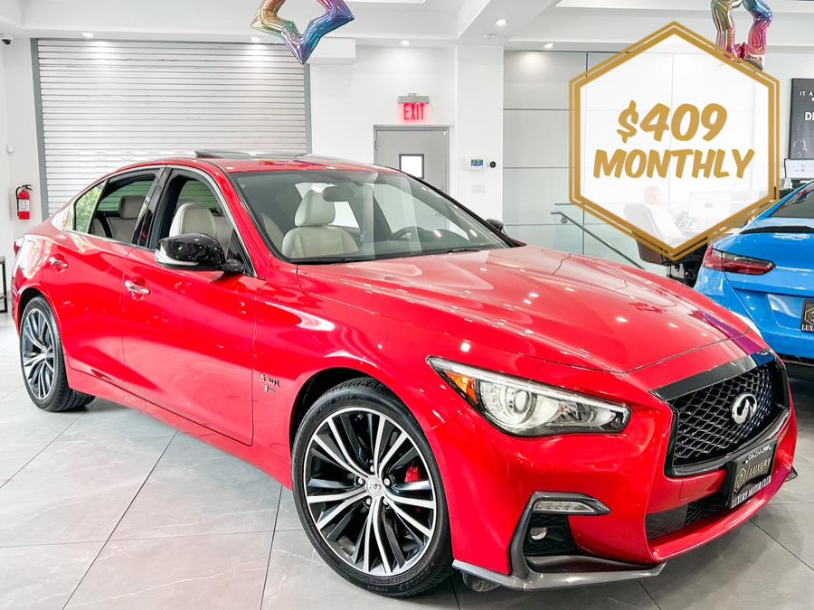 2019 INFINITI Q50 RED SPORT 400 AWD, available for sale in Franklin Square, New York | C Rich Cars. Franklin Square, New York