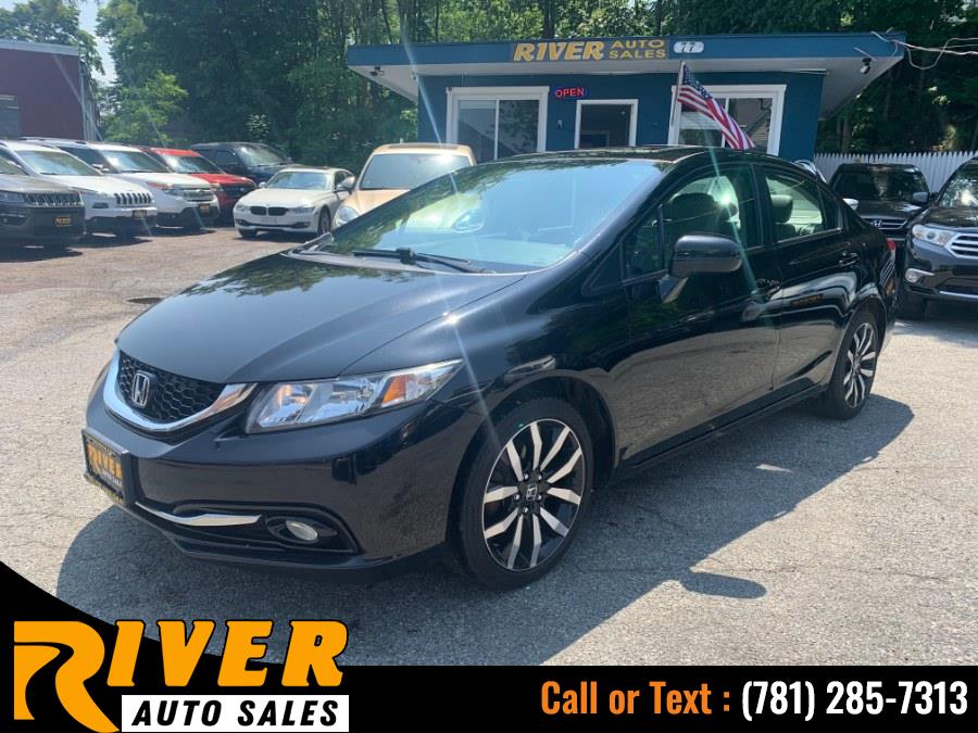 2015 Honda Civic Sedan 4dr CVT EX-L, available for sale in Malden, Massachusetts | River Auto Sales. Malden, Massachusetts 2015 Honda Civic Sedan 4dr CVT EX-L, available for sale in Malden, Massachusetts | River Auto Sales. Malden, Massachusetts