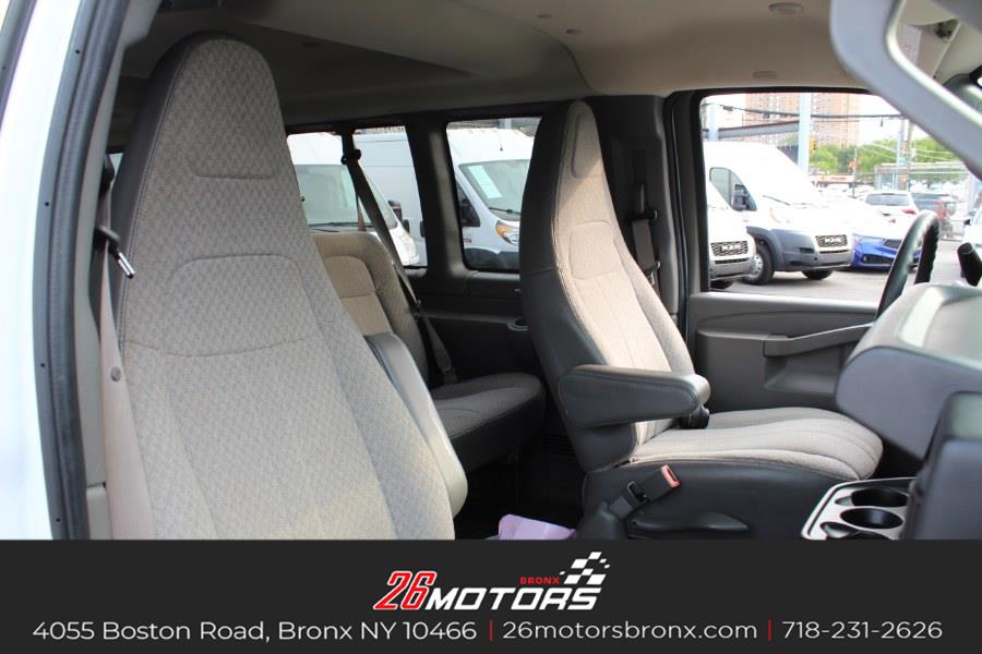 2019 Chevrolet Express Passenger RWD 3500 155" LT, available for sale in Bronx, New York | 26 Motors Auto Group. Bronx, New York 2019 Chevrolet Express Passenger RWD 3500 155" LT, available for sale in Bronx, New York | 26 Motors Auto Group. Bronx, New York
