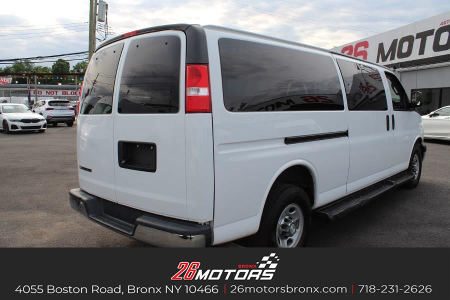 2019 Chevrolet Express Passenger RWD 3500 155" LT, available for sale in Bronx, New York | 26 Motors Auto Group. Bronx, New York 2019 Chevrolet Express Passenger RWD 3500 155" LT, available for sale in Bronx, New York | 26 Motors Auto Group. Bronx, New York