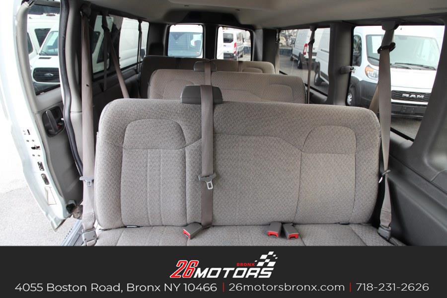 2019 Chevrolet Express Passenger RWD 3500 155" LT, available for sale in Bronx, New York | 26 Motors Auto Group. Bronx, New York 2019 Chevrolet Express Passenger RWD 3500 155" LT, available for sale in Bronx, New York | 26 Motors Auto Group. Bronx, New York