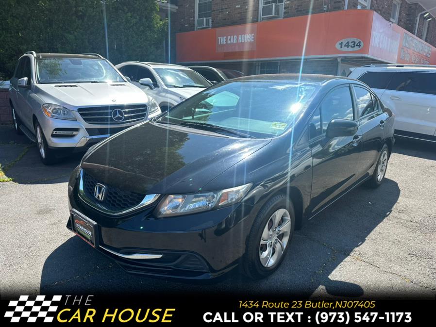 2014 Honda Civic 4dr CVT LX, available for sale in Butler, New Jersey | The Car House. Butler, New Jersey