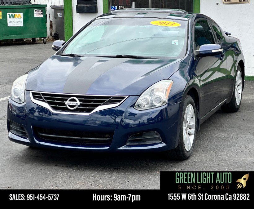 2011 Nissan Altima 2dr Cpe I4 CVT 2.5 S, available for sale in Corona, California | Green Light Auto. Corona, California 2011 Nissan Altima 2dr Cpe I4 CVT 2.5 S, available for sale in Corona, California | Green Light Auto. Corona, California