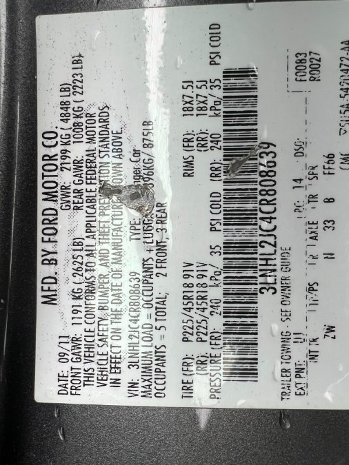 2012 Lincoln MKZ 4dr Sdn AWD, available for sale in Bristol, Connecticut | Bristol Auto Center LLC. Bristol, Connecticut 2012 Lincoln MKZ 4dr Sdn AWD, available for sale in Bristol, Connecticut | Bristol Auto Center LLC. Bristol, Connecticut
