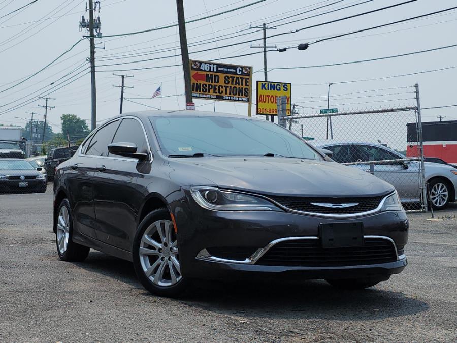 2016 Chrysler 200 4dr Sdn Limited FWD, available for sale in Temple Hills, Maryland | Temple Hills Used Car. Temple Hills, Maryland 2016 Chrysler 200 4dr Sdn Limited FWD, available for sale in Temple Hills, Maryland | Temple Hills Used Car. Temple Hills, Maryland