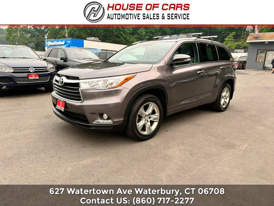 2015 Toyota Highlander AWD 4dr V6 Limited (Natl), available for sale in Waterbury, Connecticut | House of Cars LLC. Waterbury, Connecticut