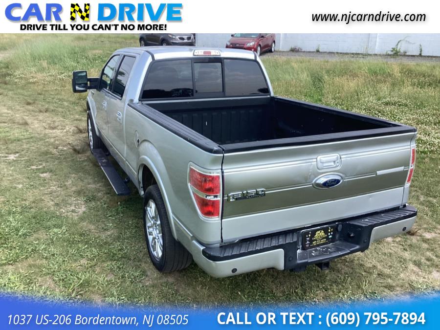 2012 Ford F-150 Platinum SuperCrew 5.5-ft. Bed 4WD, available for sale in Burlington, New Jersey | Car N Drive. Burlington, New Jersey 2012 Ford F-150 Platinum SuperCrew 5.5-ft. Bed 4WD, available for sale in Burlington, New Jersey | Car N Drive. Burlington, New Jersey