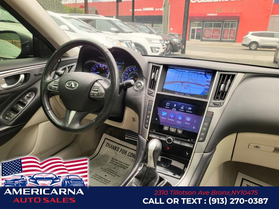 2016 INFINITI Q50 4dr Sdn 3.0t Premium AWD, available for sale in Bronx, New York | Americarna Auto Sales LLC. Bronx, New York 2016 INFINITI Q50 4dr Sdn 3.0t Premium AWD, available for sale in Bronx, New York | Americarna Auto Sales LLC. Bronx, New York