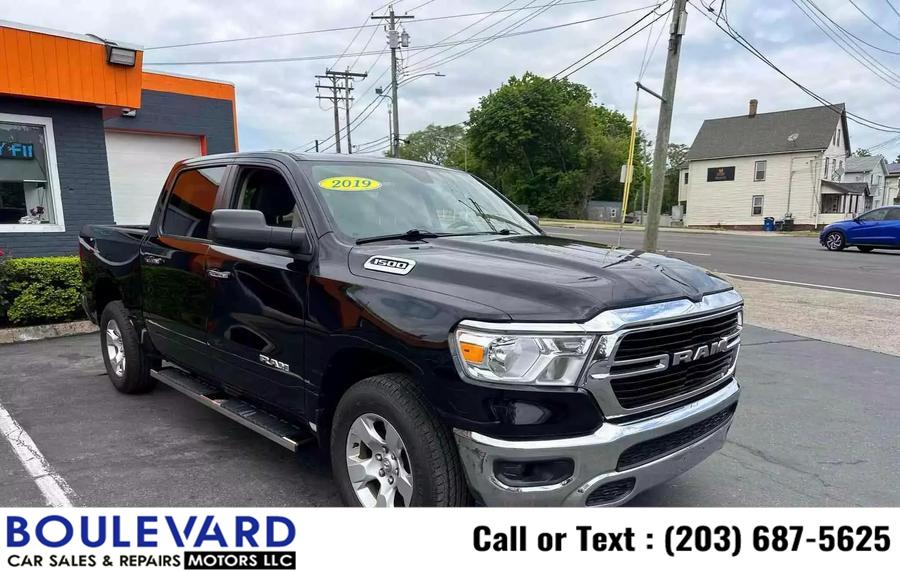 2019 Ram 1500 Crew Cab Big Horn Pickup 4D 5 1/2 ft, available for sale in New Haven, Connecticut | Boulevard Motors LLC. New Haven, Connecticut