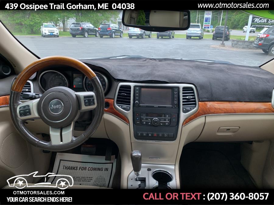 2011 Jeep Grand Cherokee 4WD 4dr Overland, available for sale in Gorham, Maine | Ossipee Trail Motor Sales. Gorham, Maine 2011 Jeep Grand Cherokee 4WD 4dr Overland, available for sale in Gorham, Maine | Ossipee Trail Motor Sales. Gorham, Maine