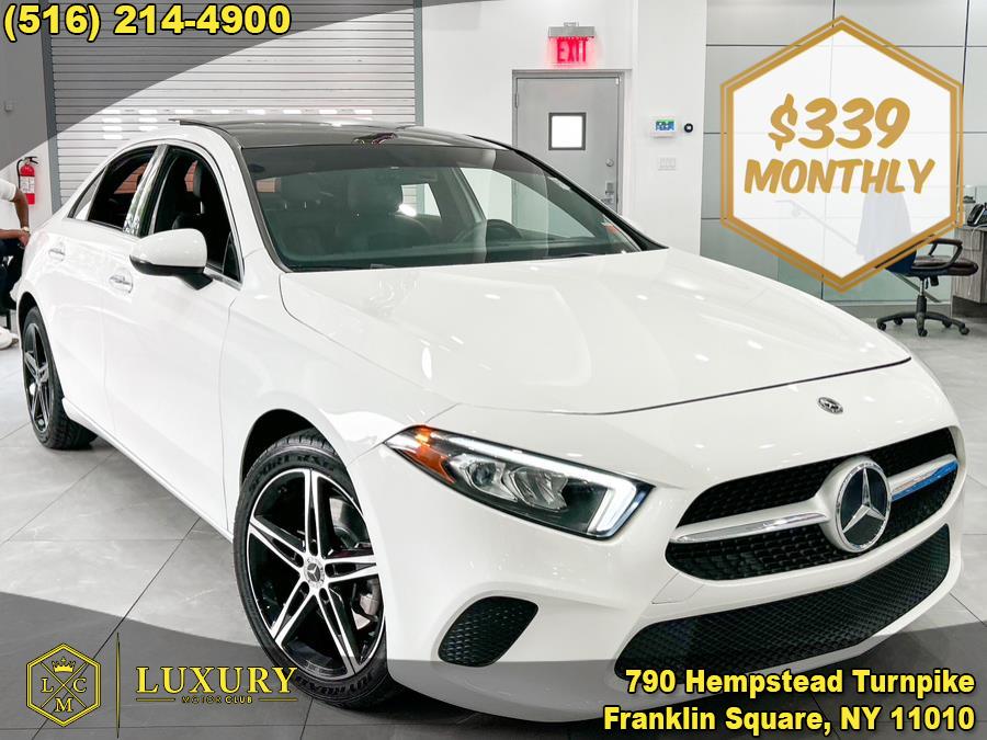 2019 Mercedes-Benz A-Class A 220 Sedan, available for sale in Franklin Square, New York | Luxury Motor Club. Franklin Square, New York 2019 Mercedes-Benz A-Class A 220 Sedan, available for sale in Franklin Square, New York | Luxury Motor Club. Franklin Square, New York