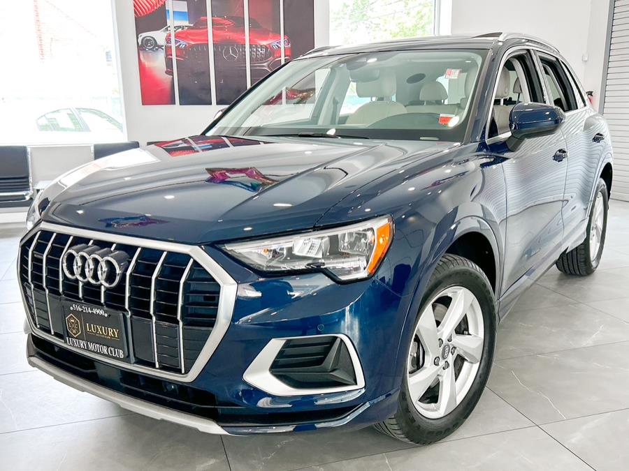 2020 Audi Q3 Premium 45 TFSI quattro, available for sale in Franklin Square, New York | Luxury Motor Club. Franklin Square, New York 2020 Audi Q3 Premium 45 TFSI quattro, available for sale in Franklin Square, New York | Luxury Motor Club. Franklin Square, New York