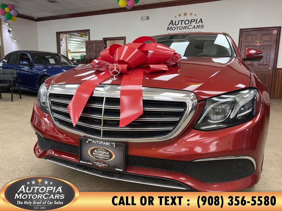 2017 Mercedes-Benz E-Class E 300 Sport 4MATIC Sedan, available for sale in Union, New Jersey | Autopia Motorcars Inc. Union, New Jersey