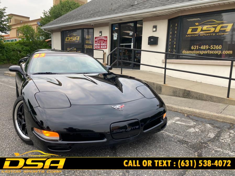 2003 Chevrolet Corvette 2dr Cpe, available for sale in Commack, New York | DSA Motor Sports Corp. Commack, New York 2003 Chevrolet Corvette 2dr Cpe, available for sale in Commack, New York | DSA Motor Sports Corp. Commack, New York